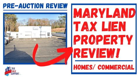 tax lien properties maryland