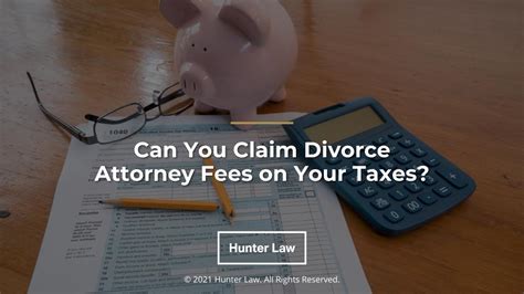 tax on attorney fees for divorce settlements