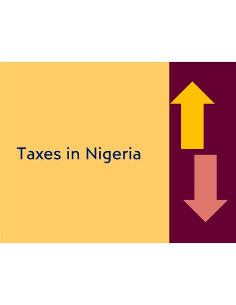 tax revenue statistics in nigeria