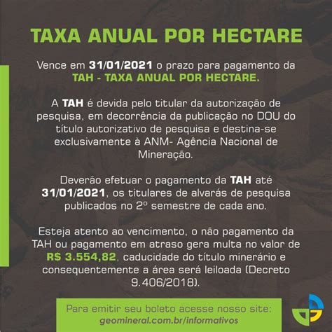 taxa anual por hectare 2023