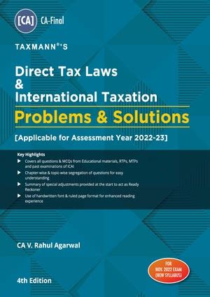 Review Of Taxation Problems And Solutions 2023