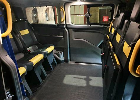 taxi van interior