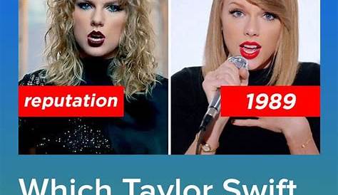 Taylor Swift 1989 Song Personality Quiz Which Album Matches Your Best?