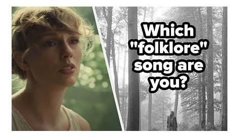 Match The 'Folklore' Lyrics Taylor Swift Quiz By emeraldlady