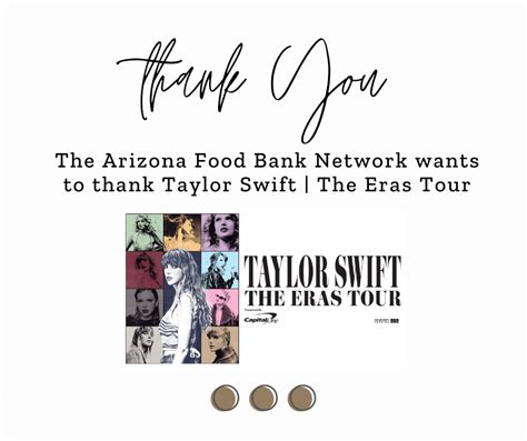 taylor swift and food bank