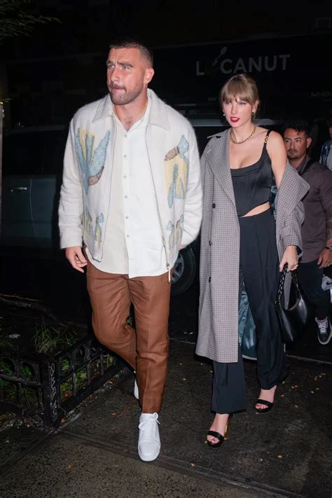 taylor swift and travis kelce en