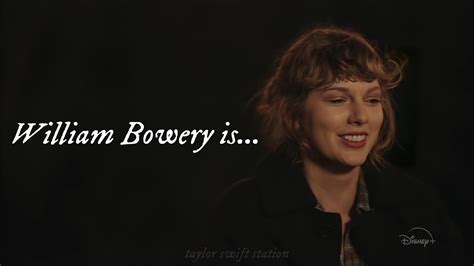 taylor swift and william bowery songs