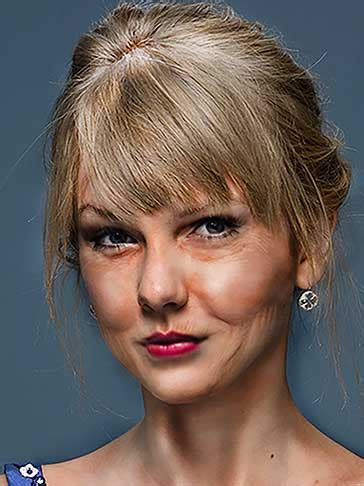 taylor swift as an old lady