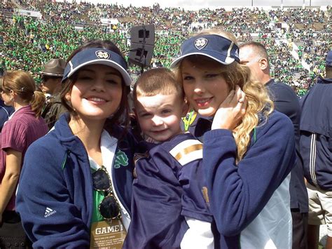 taylor swift at notre dame