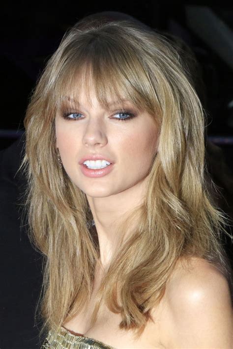 Taylor Swift Bangs Layers