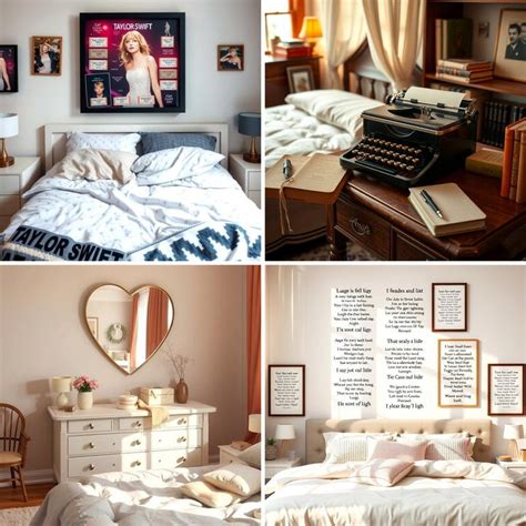 Taylor Swift's bedroom soft textures