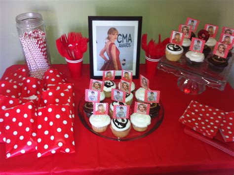 taylor swift birthday party idea