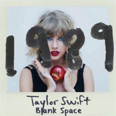 taylor swift blank space album cover