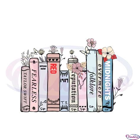 taylor swift books clipart