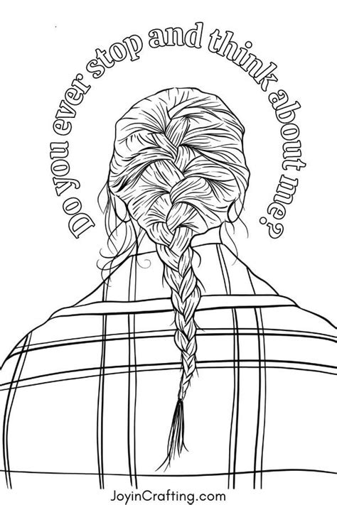 taylor swift coloring pages folklore