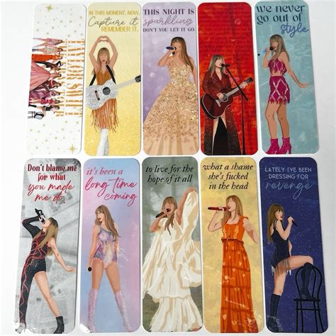 Taylor Swift Eras Bookmark