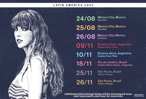 taylor swift eras tour argentina dates