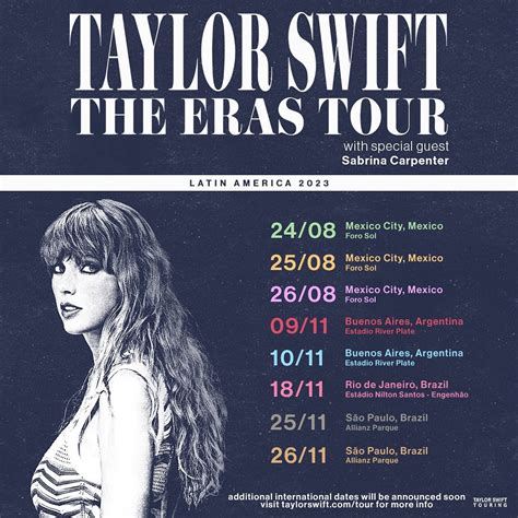 taylor swift eras tour latin america