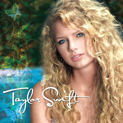 taylor swift first album cover