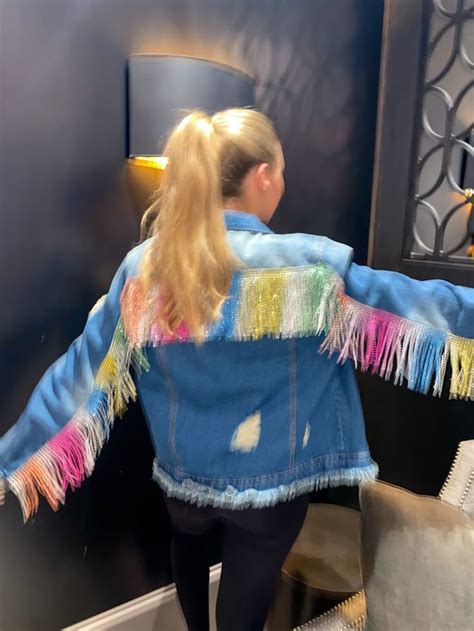Taylor Swift Fringe Jacket Diy