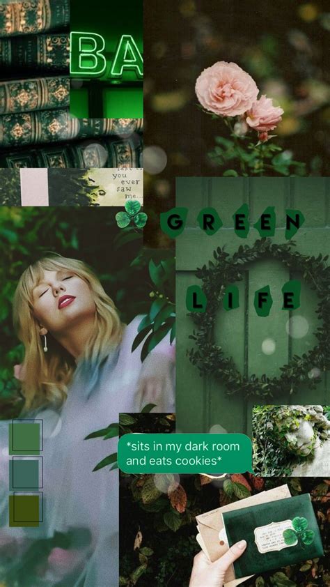 Taylor Swift Green Filter