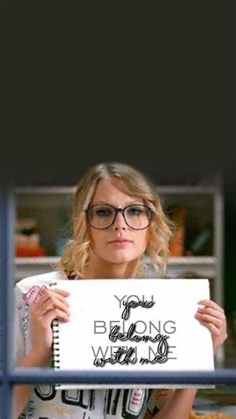 Taylor Swift In You Belong With Me