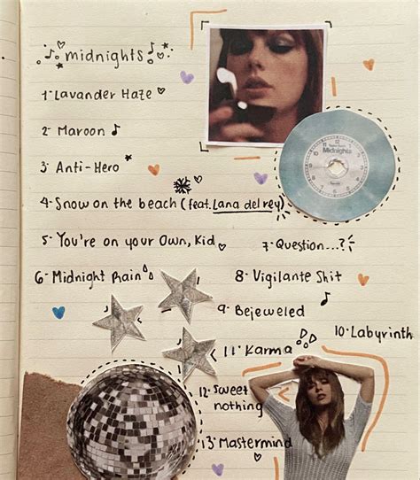 taylor swift journal images