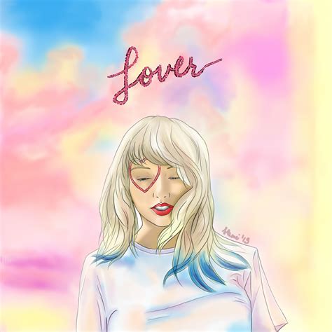 taylor swift lover album cover art