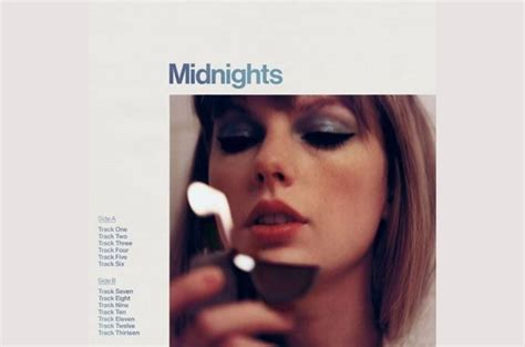 taylor swift midnights album font