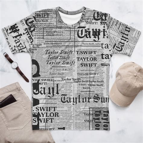 taylor swift newspaper shirt