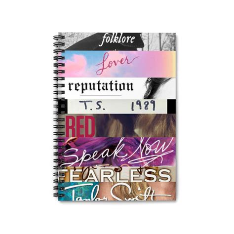 Taylor Swift Notebook Cvs