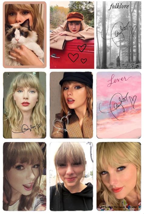 taylor swift photo cards