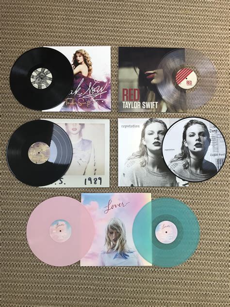 taylor swift record collection