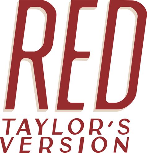taylor swift red logo png