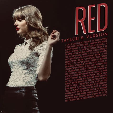 taylor swift red taylor's version playlist