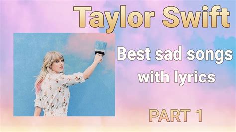 taylor swift sad playlist