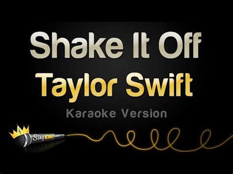 taylor swift shake it off karaoke download