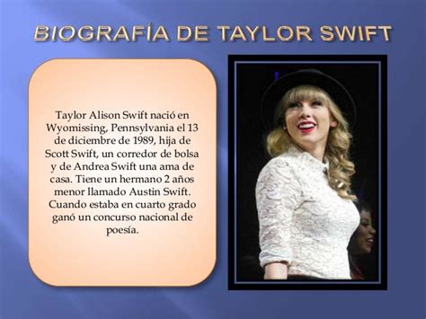 taylor swift site de biografia