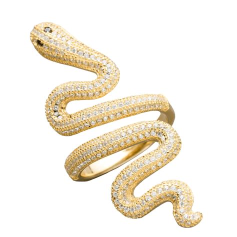 taylor swift snake ring gold