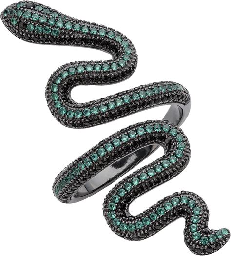 taylor swift snake ring green