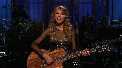 taylor swift snl monologue 2009