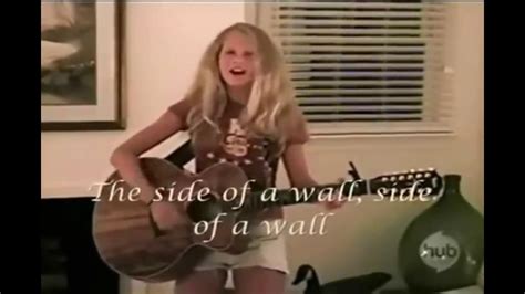 taylor swift song about childhood