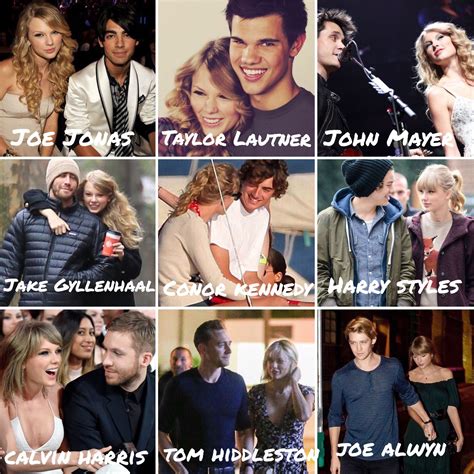 taylor swift songs about her exes list