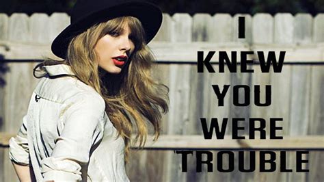 taylor swift songs trouble