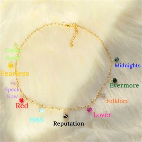 taylor swift taylor's version necklace