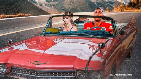 taylor swift travis kelce getaway car