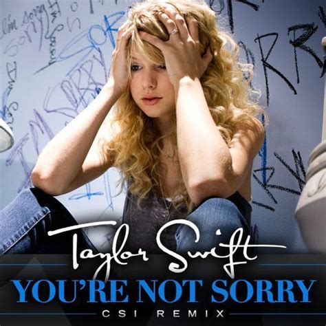 taylor swift videos you're not sorry