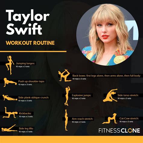 taylor swift workout routine