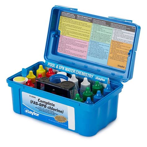 Taylor Pool & Spa Salt Water Test Kit Sodium Chloride K1766 Free Shipping