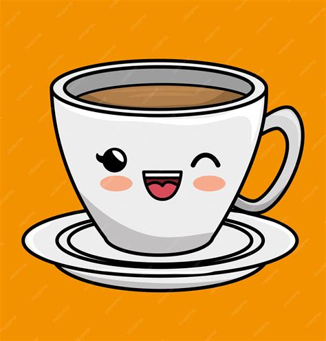 Dibujos animados de taza de café — Vector de stock © yayayoyo 6360484